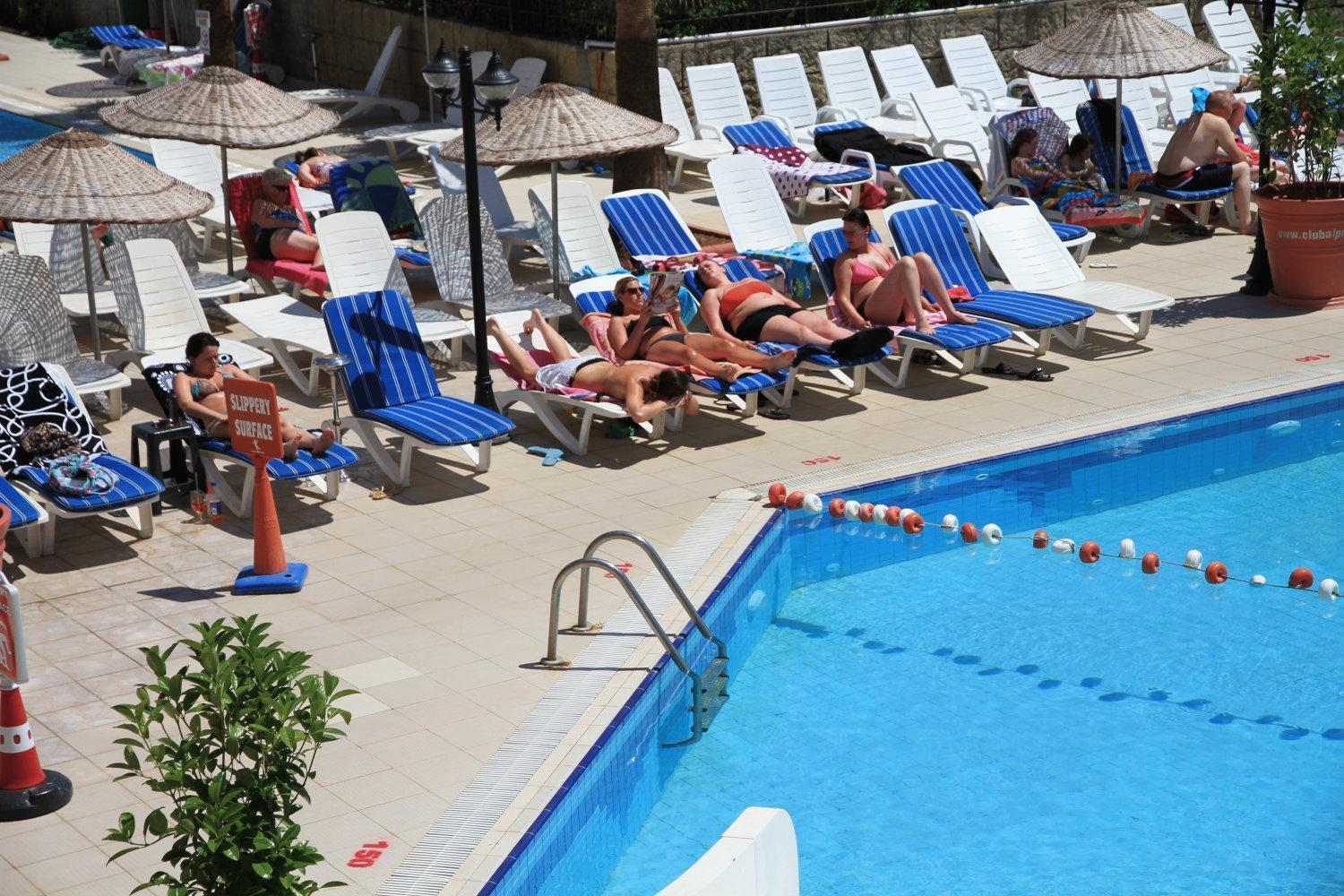 Hotel Club Alpina Marmaris Exterior foto