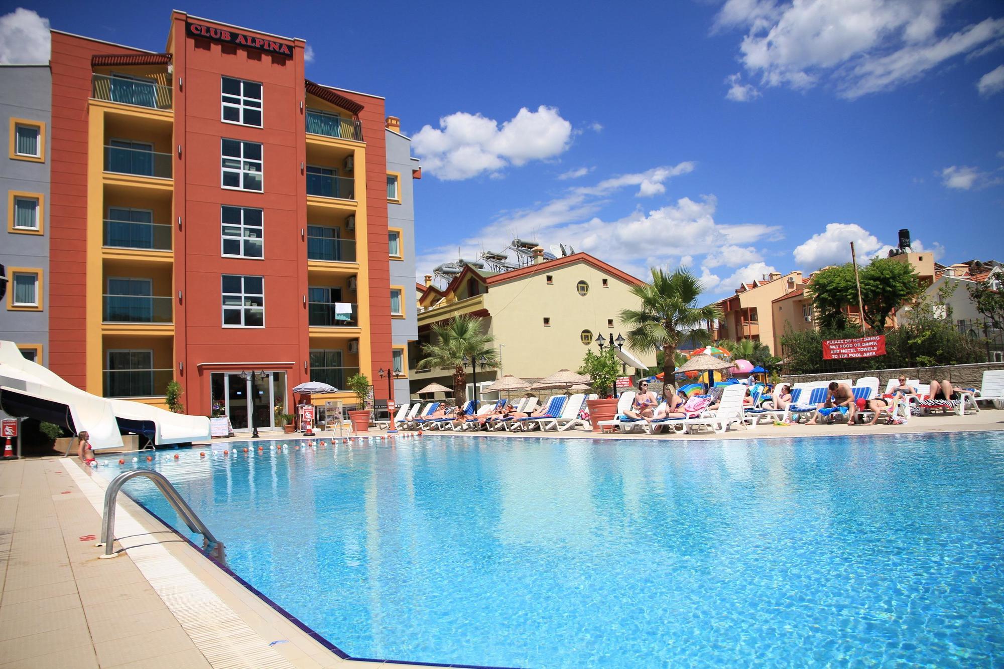 Hotel Club Alpina Marmaris Exterior foto