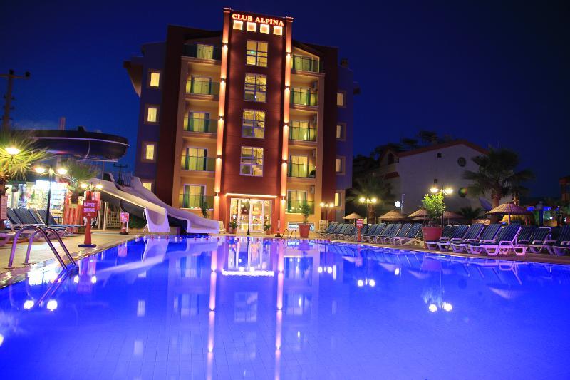 Hotel Club Alpina Marmaris Exterior foto