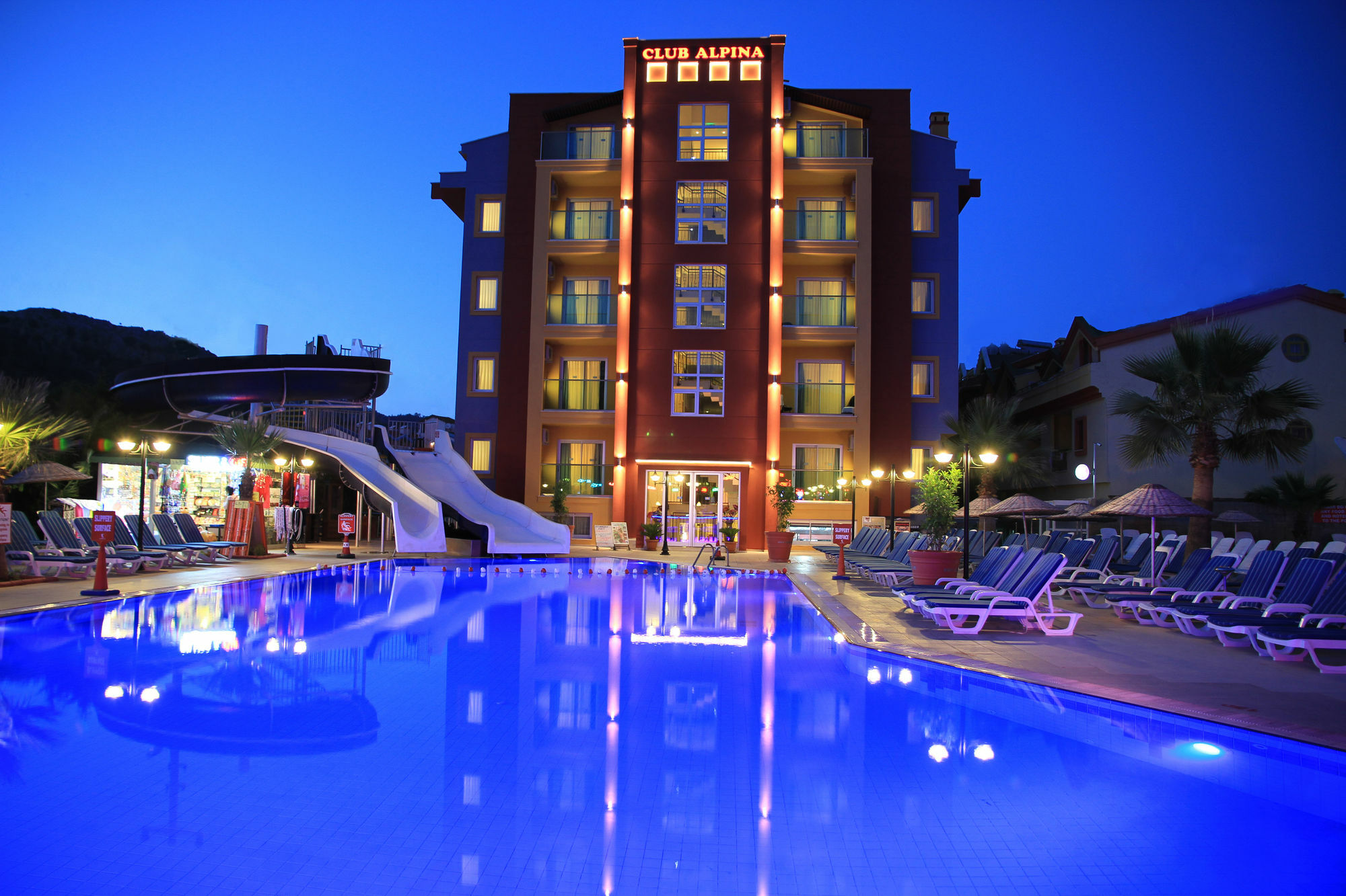 Hotel Club Alpina Marmaris Exterior foto