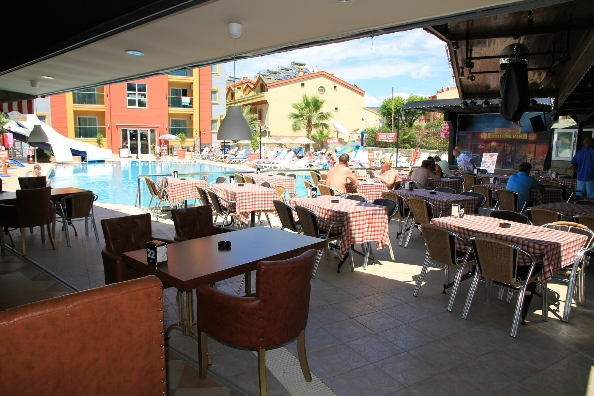 Hotel Club Alpina Marmaris Exterior foto